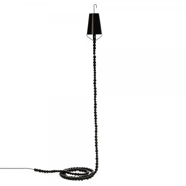 Rosary lamp zwart