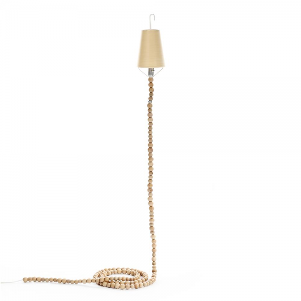 Rosary lamp hout