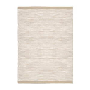 Loom vloerkleed beige 140 x 200 cm.