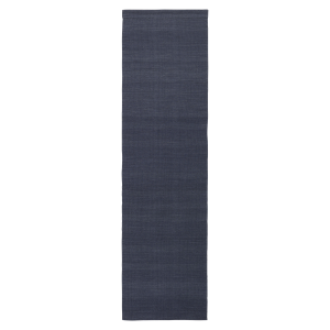 Triveso vloerkleed donkerblauw 70 x 260 cm.
