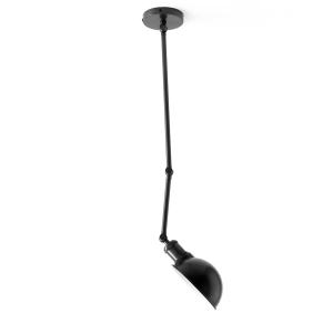 Hudson wandlamp zwart