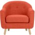 Lottie fauteuil, Toscaans oranje