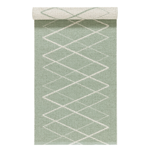 Peak vloerkleed sage green 70 x 300 cm.