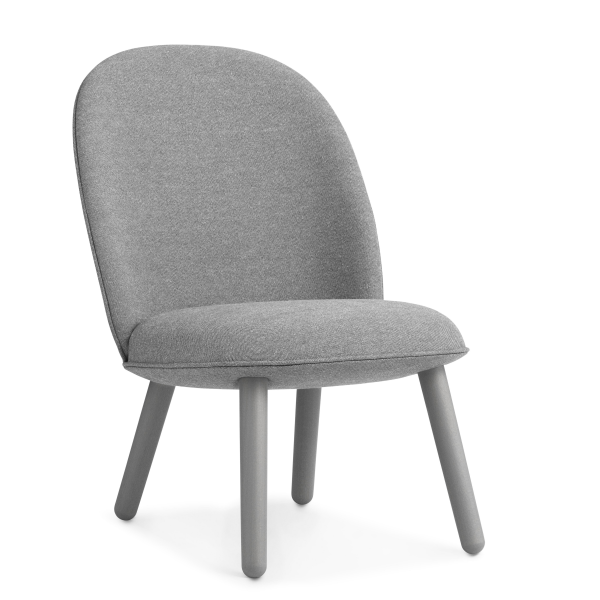 Ace Lounge stoel stof grijs