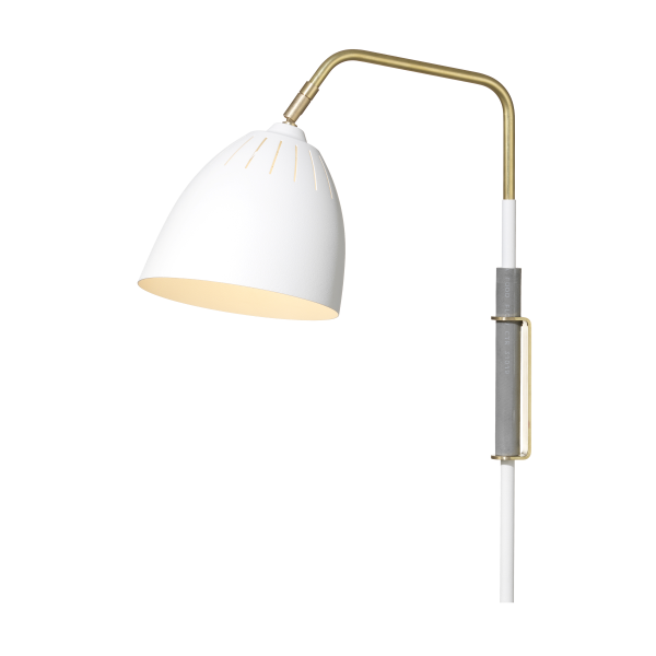 Lean wandlamp wit