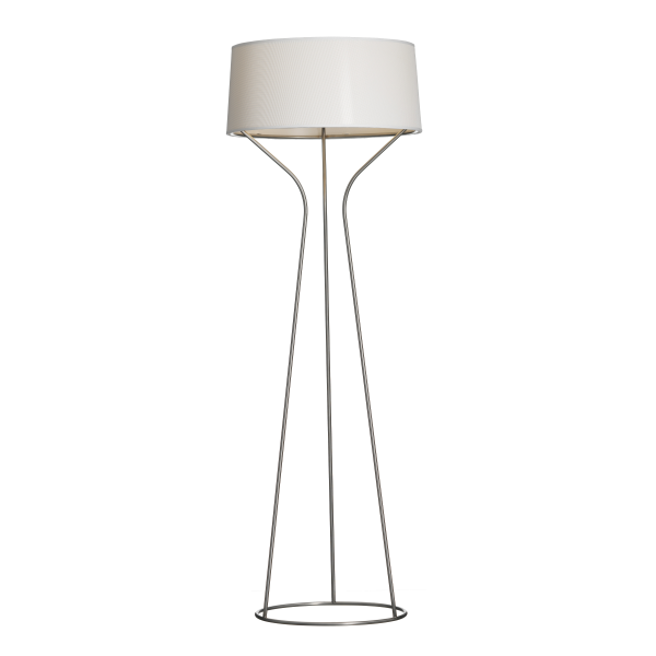 Aria vloerlamp wit