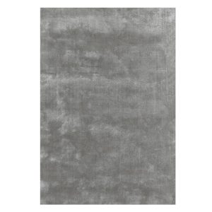 Solid viskos vloerkleed 180 x 270 cm. elephant grey (grijs)