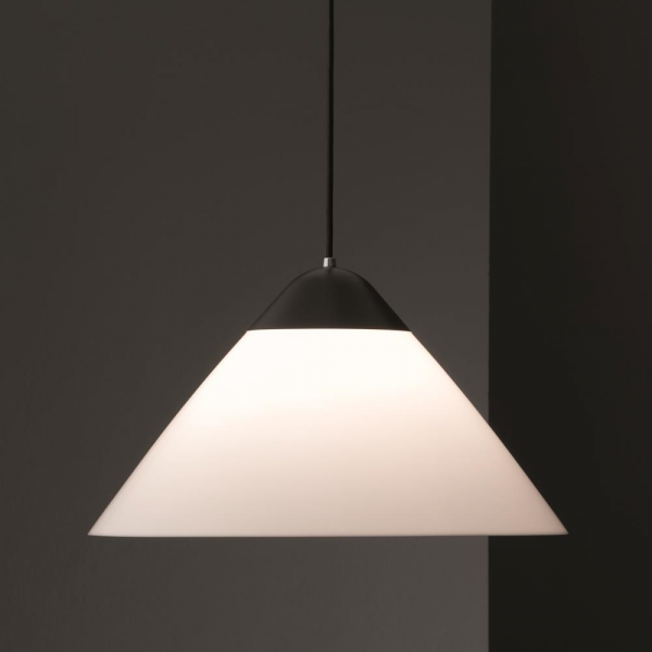 Opala hanglamp zwart
