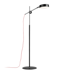 Simris vloerlamp zwart zwart