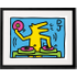 Untitled (DJ) 1983 door Keith Haring, 40 x 50 cm