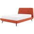 Edwin super kingsizebed, retro oranje