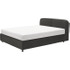 Hattan kingsize bed met opbergruimte, 160cm x 200cm, falco grijs