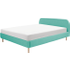 Jonah Euro Kingsize Bed, Med Blue