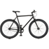 Lerwick singlespeed stadsfiets, matzwart, voor fietser 163 - 168 cm