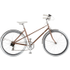 Monmouth 7-speed stadsfiets, koper met witte wielen, voor fietser 145 - 168 cm