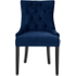 Flynn fauteuil, koningsblauw fluweel