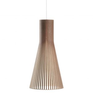 Secto 4200 hanglamp walnut veneer