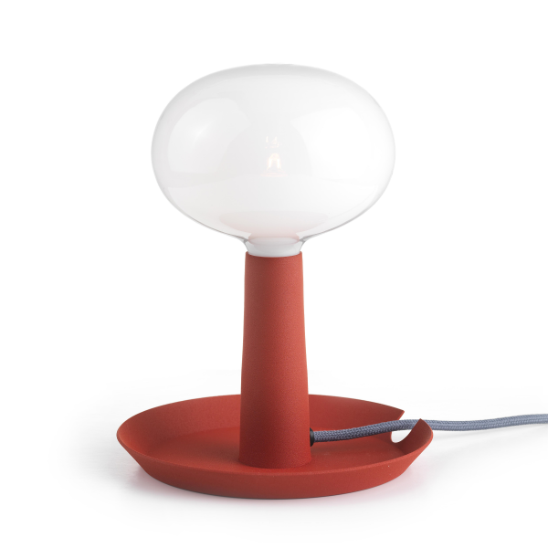 Tray tafellamp rood