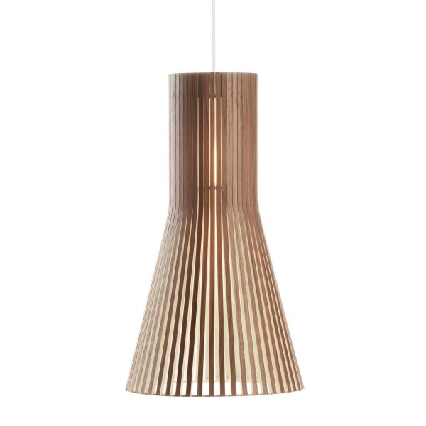 Secto 4201 hanglamp walnut veneer