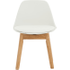 2 x Mini Thelma kinderstoelen, eiken en wit