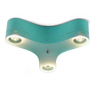 Clover plafond 12 turquoise