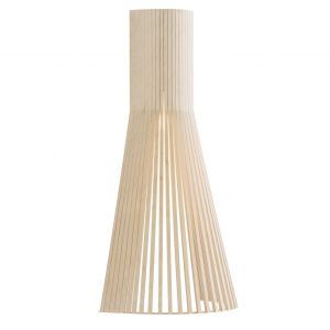 Secto 4230 wandlamp 60 cm. natural birch