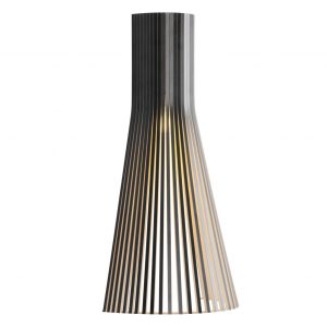 Secto 4230 wandlamp 60 cm. black laminated