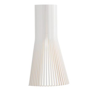 Secto 4231 wandlamp 45 cm. white laminated