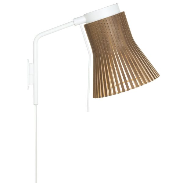 Petite 4630 wandlamp walnut veneer