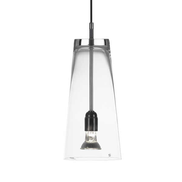 Manhattan lamp helder glas 35 cm helder glas