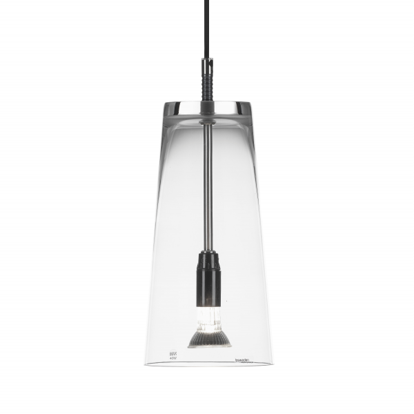 Manhattan lamp helder glas 29 cm helder glas