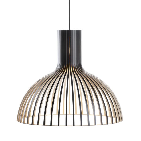 Victo 4250 hanglamp black laminated