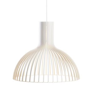 Victo 4250 hanglamp white laminated