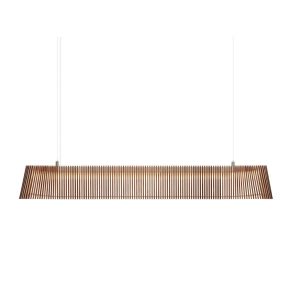 Owalo 7000 hanglamp walnut veneer