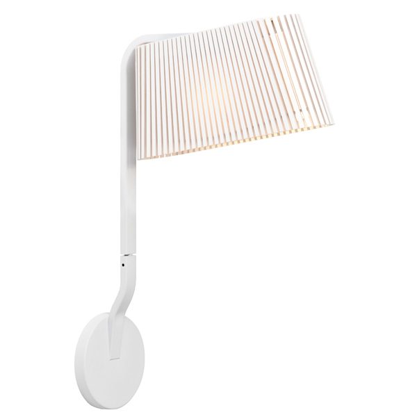 Owalo 7030 wandlamp white laminated