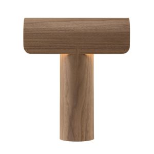 Teelo 8020 tafellamp walnut veneer