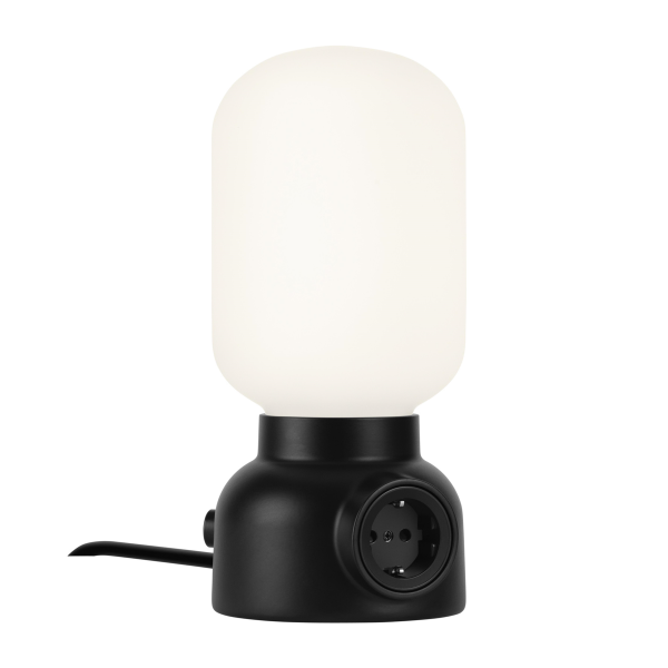 Plug lamp zwart