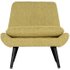 Jonny fauteuil, vintage geel