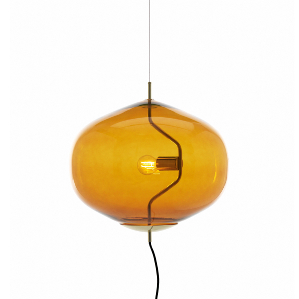 Fondue hanglamp geel-goud