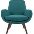 Moby fauteuil, mineraalblauw