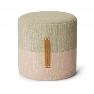 Fields zitpoef roze-beige