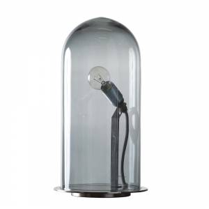 Speak Up! Tafellamp klein, Ø 33 cm zilver-rookgrijs