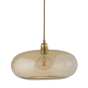 Horizon hanglamp Ø 36 cm. gouden rook