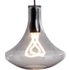 Plume hanglamp en Plumen 001 lamp, rookgrijs