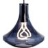 Plume hanglamp en Plumen 001 lamp, rookblauw