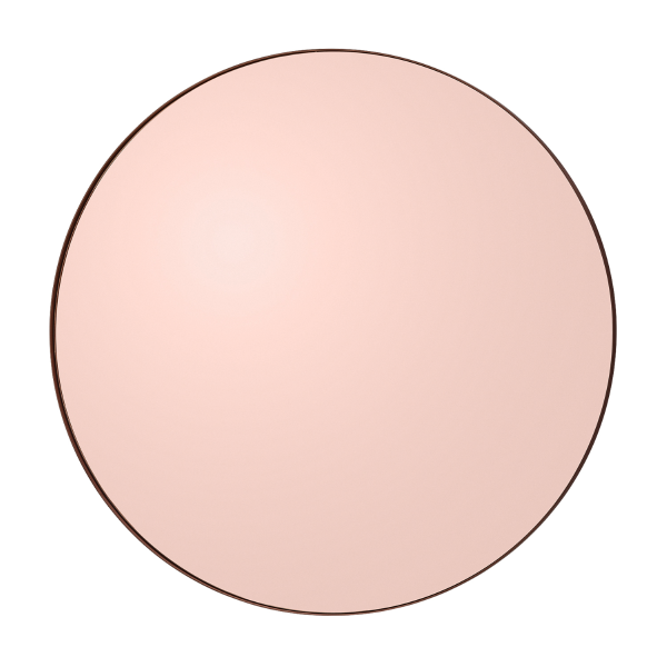 Circum spiegel middel roze