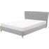 Burcot kingsize bed, venstergrijs