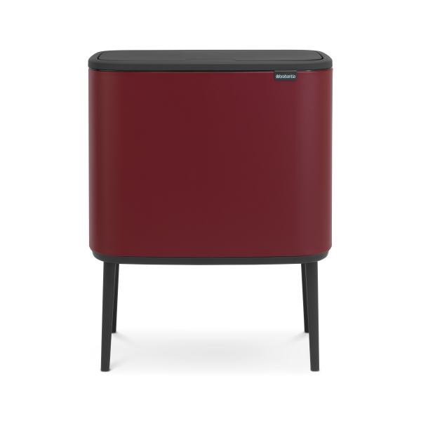 Bo touch bin 36 liter wine red (wijnrood)