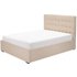 Finlay tweepersoonsbed van 140 x 200cm met bergruimte, biscuitbeige