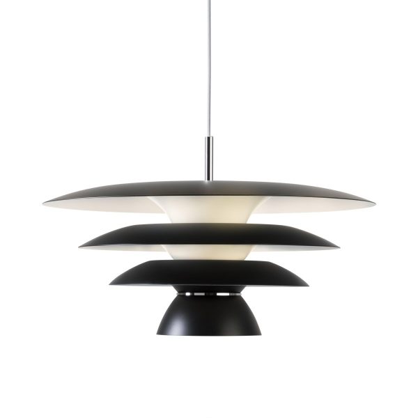 Da Vinci hanglamp mat zwart